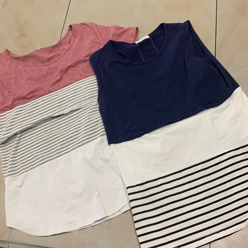Bundle of 2 nursing tops